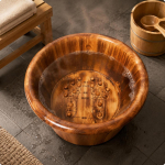 S&uuml;siPuust Jalamassaaživann S&uuml;gav Leotus&auml;mber KoduSpa 26CM High Carbonized Acupoint brown