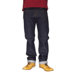 Kojima Genes 21oz Sirged teksap&uuml;ksid Denim Valmistatud Jaapanis &Uuml;kspesu RNB-1221R-Indigo-40 black