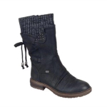 Naiste talvised poolpikkusega saapad Talvesaapad Daamide Mood Lumesaapad Saapad Reieni Suede Soojad Botas 43