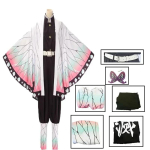 Anime Kochou Shinobu Cosplay Kost&uuml;&uuml;m Kochou &Uuml;likonnad Parukad Juuksed Halloweeni jaoks Lastele T&auml;iskasvanutele Cos M&auml;ngu Kids 150cm