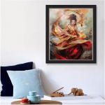 &Uuml;marpuur 5D DIY Teemantmaal Kongfu naise tikandid Ristpistes 5D Kodukaunistuse kingitus 20X30CM