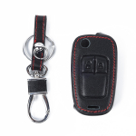 2 nupuga auto kaugjuhtimispuldi nahast v&otilde;tmehoidja &uuml;mbris Opel Astra J Corsa D Zafira jaoks