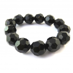 Les Tr&eacute;sors De Lily [E3180] - Bracelet 'Noir Sublime' Noir must