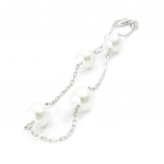 Les Tr&eacute;sors De Lily [I4001] &ndash; valge Perla h&otilde;bedane k&auml;ev&otilde;ru valge