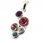 Les Tr&eacute;sors De Lily [M1733] &ndash; h&otilde;bedane ripats 'C&acirc;lin' tutti frutti mitmev&auml;rviline