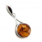 Les Tr&eacute;sors De Lily [N2195] - H&otilde;bedane ripats  Inspiration  Amber (roodiumiga kaetud) - 26x13 mm h&otilde;be