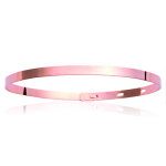 Les Tr&eacute;sors De Lily [N2886] - kullatud k&auml;ev&otilde;ru  Cleopatra  roosa kuld - 56 mm 4 mm kuld