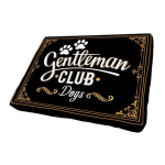 Les Tr&eacute;sors De Lily [Q5139] - koerapadi  Gentleman Club - Dogs  must - 75x50x14 cm must
