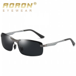 AORON Fashion polariseeritud p&auml;ikeseprillid klassikalised ristk&uuml;likukujulised p&auml;ikeseprillid alumiiniumraamiga UV400 peegeldusvastased meeste prillid