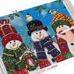 5D teemantmaaling lumememm t&auml;ispuuritud ruudukujuline teemanttikandid j&otilde;ulude k&auml;sit&ouml;&ouml;na valmistatud kodukaunistus Full Round 20X30CM