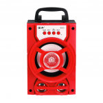 3D traadita Bluetoothi ​​k&otilde;lar kaasaskantav helikast Bass Stereo Subwoofer tugi USB/TF-kaardi/AUX-sisendi/FM juhtmega punane