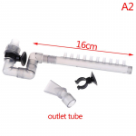 Praktiline Hw-602B/Hw-603B sisselaskeava v&auml;ljalasketoru toru osad akvaariumi v&auml;limine kanistrifilter Outlet set pipe