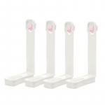 4 tk voodilina libisemiskindel kinnitusklamber 18 cm plastikust tekikatted Kinnitusvahendite hoidikud Klambrid Madratsid haaratsid Majapidamistarbed roosa