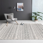 Kaasaegne geomeetriline elutuba P&otilde;hjamaade vaip Home Lihtne magamistoa vaip 80*120cm gray