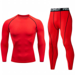 Quick Dry Meeste Spordir&otilde;ivad Jooksu Kompressioon Spordi&uuml;likonnad Korvpalli Sukkp&uuml;ksid J&otilde;usaali Fitness Riided XL roosa punane v&auml;rv