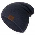 1 tk Unisex Beanie M&uuml;ts Juhuslik nokam&uuml;ts meestele ja naistele soe pehme kootud m&uuml;ts Stiilne tavaline igap&auml;evane talvem&uuml;ts 54cm-60cm