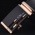 P&uuml;ksirihm meestele Must ehtsast nahast luksuslik nahast rihm Meeste mood sulamist automaatne pandlaga meeste nahast rihmad 125cm