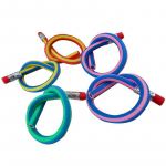 Paindlik pliiats Painutav painduv pehme l&otilde;bus laste kooliauhind uudne &otilde;ppem&auml;nguasi Random Color 1pcs