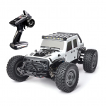 Maastikuauto suur kiirus 38 km/h 1/16 2,4 GHz v&otilde;idus&otilde;iduauto 4WD RTR t&auml;isproportsionaalne LED-iga Type 2- 1 battery valge