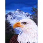 T&auml;isruudukujuline/&uuml;mmargune teemantmaaling loomade kividega 5D DIY teemanttikandid, kaelkirjak mosaiik k&auml;sitsi valmistatud kingitus Full Round 20x30CM