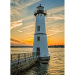 DIY Lighthouse 5D Teemantmaal T&auml;is&uuml;mmargune puur Mere&auml;&auml;rne Teemanttikandid Ristpistes Mosaiikkomplektid Seinakunst Kodukaunistus Full Round 60x90CM
