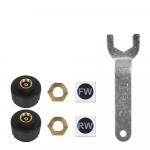 Rehvir&otilde;hu j&auml;lgimiss&uuml;steem veekindel v&auml;line Android/IOS Bluetooth 5.0 TPMS auto rehvir&otilde;hu andurid 2 Sensors