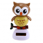 Autod Autoosad Ornament Autode kaunistused Kodu &Otilde;lu Klapp-pott Kiik Koer Plastik P&auml;ikeseenergia m&auml;nguasi Owl 5.8cm