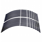 17 18 19 16-ribalised mootorrataste autode rehvide kleebised helkurvelgede teip Mootorratta autode kleebised oranž