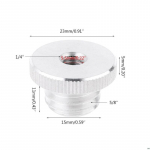 1/4 kuni 5/8 adapter 5/8 keermega lasertaseme kaugusm&otilde;&otilde;tja statiivi statiivi jaoks 1/4