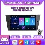9-tolline Android-autoraadio BMW 3-seeria E90 E91 E92 E93 jaoks 2006-2012 auto multimeedia videopleier Autostereo raadio GPS-navigatsioon WIFI 1+16GB 116