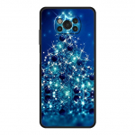 Telefoni&uuml;mbris Xiaomi Poco X3 X4 Nfc M3 M4 Pro F3 F4 Gt F1 jaoks Mi 12 11t 10t 9t 11 Note 10 Lite Snow Winter Blue Snowflakes jaoks For Mi Note 10 Lite