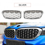 Auto esiv&otilde;re kaitsev&otilde;re BMW 3. seeria F30 F31 2012-2018 320i 325i 328i 330i 335i Diamond Kidney Racing v&otilde;rede jaoks h&otilde;be