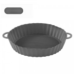 &Otilde;hkfrit&uuml;&uuml;r Silikoonpadi mikrolaineahju k&uuml;psetusplaat Pizza grillpann Silikoonmati tarvikud sinine