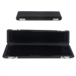 Kaasaskantav 16 auguga fl&ouml;&ouml;di hoiukoti kandekott Universaalne PU-nahast fl&ouml;&ouml;dikohver must karbi kate