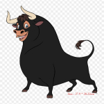 Ferdinand The Bull karakterid Ferdinand V lugu triikida soojus&uuml;lekandel tr&uuml;kkimisel Vin&uuml;&uuml;lplaastrid Kleebis riietele Ise ise tehke aplikatsioonid pestavad plaastrid