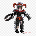 Fnaf N&auml;rtsinud Circus Baby Five Nights At Freddy's Sist Triikimine soojus&uuml;lekandega tr&uuml;kkimine Vin&uuml;&uuml;lplaastrid Kleebis riietele Ise ise teha aplikatsioonid pestavad plaastrid
