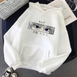 Naiste pikkade varrukatega Naiste pikkade varrukatega Kawaii Anime Hoodie naistele T&auml;navar&otilde;ivad Talveprintiga kapuutsid Pusa Unisex riided S