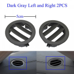 LHD RHD vasak parem kliimaseade vahelduvvoolu ventilatsiooniv&otilde;re v&auml;ljalaskeava kattepaneeli komplekt BENZ E klassi W212 E200 E300 E350 E550 jaoks Black 1 Pair