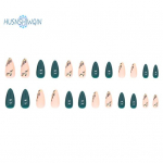 1 komplekt v&otilde;ltsk&uuml;&uuml;nte matt roheline leht Lihtne peale kanda Eemalda minimalistlikud magusad murdumisvastased v&otilde;ltsk&uuml;&uuml;ned naistele. roheline