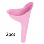 2tk pissilehter naistele seisev pissipoiss naiste pissuaari reisimiseks naise urineerimisseade kaasaskantav tualett h&auml;daabi matkamiseks silikoon