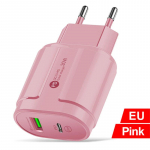 20W PD USB 5V 2A C laadija kahe pordiga seina kiirlaadimine C-t&uuml;&uuml;pi telefoniadapter iPhone 14 13 11 Pro iPad Huawei Xiaomi Samsung jaoks EU Plug