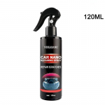 120 ml Car Nano Repair pihustatav oks&uuml;datsioon vedel keraamiline kate superh&uuml;drofoobne klaas 120ML must