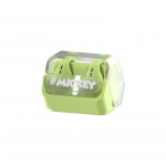 VAORLO Ture m&uuml;rasummutus juhtmevabad k&otilde;rvaklapid HiFi subwoofer stereomuusika k&otilde;rvaklambritega k&otilde;rvaklapid valutu kulumispeakomplekt k&otilde;igile nutitelefonidele roheline