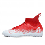 Lapsed, teismelised ja t&auml;iskasvanud, uued kvaliteetsed p&otilde;rutusamortisaatorid, libisemisvastased kulumiskindlad k&otilde;rge &uuml;laosaga l&uuml;hikese naelaga v&auml;lisjalgpallijalatsid 31 punane