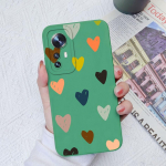 Xiaomi 10 11 12 13 Lite 10T 11T 12T 12S Ultra 11X Pro &uuml;mbriste jaoks, kate Fashion Love Heart kaamera kaitse ruudukujuline vedel silikoon Xiaomi kaitseraua jaoks Xiaomi Mi 10i