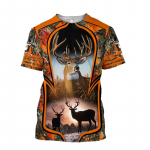 Outdoors Summer Casual Meeste T-s&auml;rk kamuflaaž jaht Loomade 3D T-s&auml;rk Fashion Street Naiste Pullover l&uuml;hikeste varrukatega T-s&auml;rk M