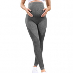 Rasedus Retuusid K&otilde;rge v&ouml;&ouml;kohaga Rasedad k&otilde;hnad Rasedad Naised K&otilde;ht toetavad Kootud s&auml;&auml;rised Body Shaper p&uuml;ksid L must hall v&auml;rv