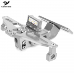 APRILIA SR50 SR 50 MYCNC mootorratta reguleeritava nurga numbrim&auml;rgi numbrim&auml;rgi raami hoidiku kronsteini SR50MY LED-valgusti jaoks h&otilde;be