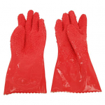 Vastupidav kartuliemulsioon Mugavad koorimiskindad Creative punane