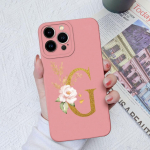 Apple iPhone 13 14 15 Pro Max X XS XR SE telefoni korpuse kate Vedel pehme matt silikoon Mood p&otilde;rutuskindlad lillekirjad iPhone'i korpuse kaitseraua jaoks iPhone XS